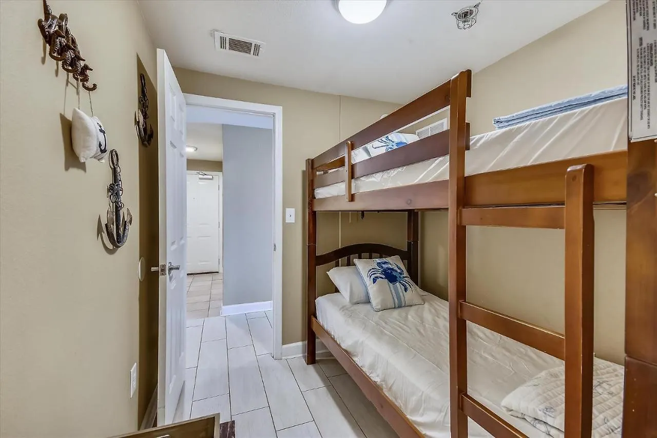 Shores Of Panama 1804 - 2 Bedroom Bunkroom Sleeps 8, Updated! Free Fun, Condo Panama City Beach United States