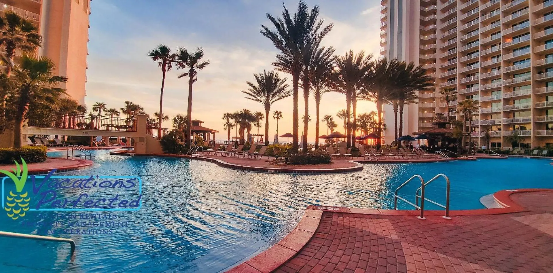 Shores Of Panama 1804 - 2 Bedroom Bunkroom Sleeps 8, Updated! Free Fun, Condo Panama City Beach Apartment