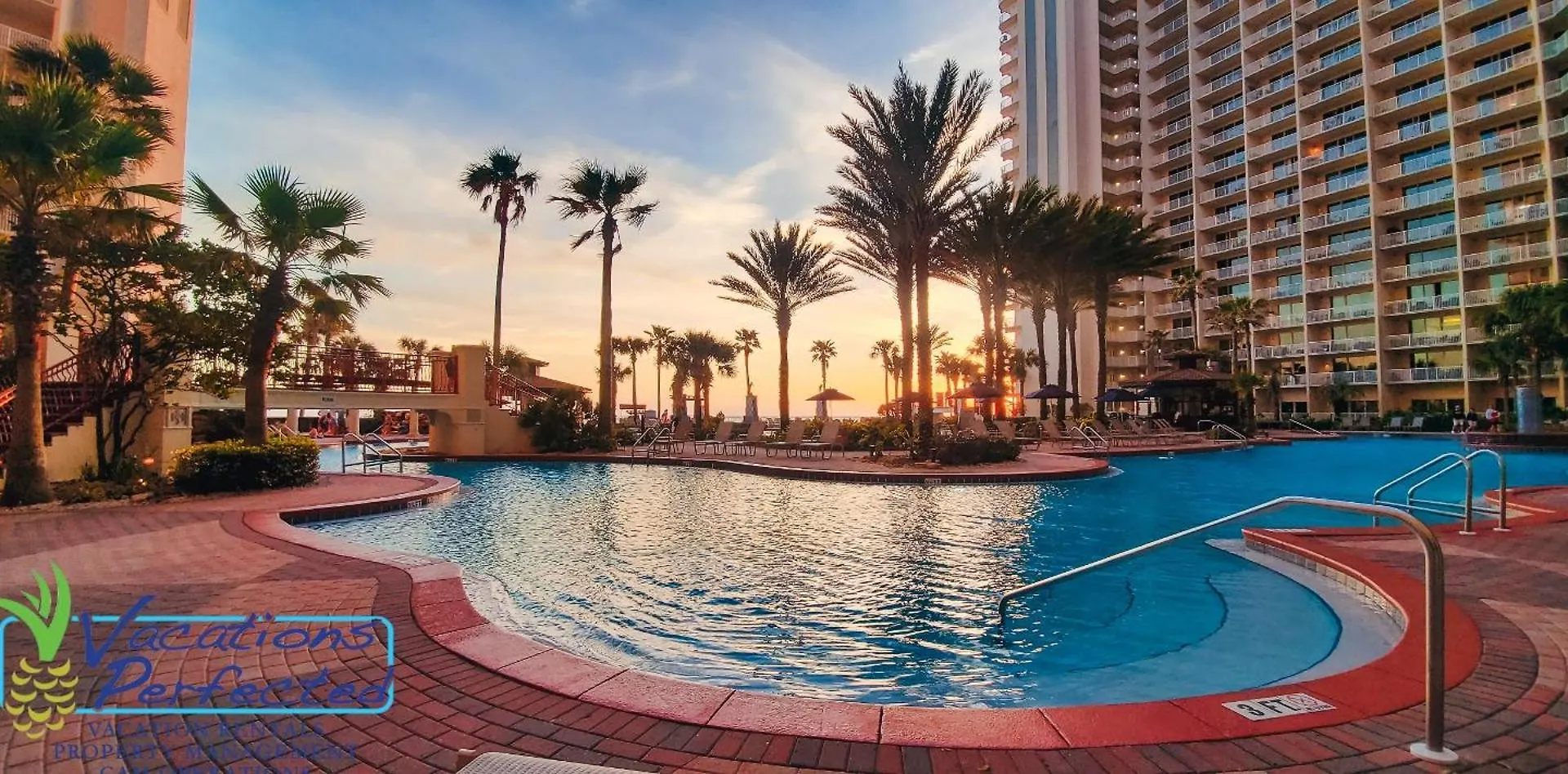 Shores Of Panama 1804 - 2 Bedroom Bunkroom Sleeps 8, Updated! Free Fun, Condo Panama City Beach Apartment