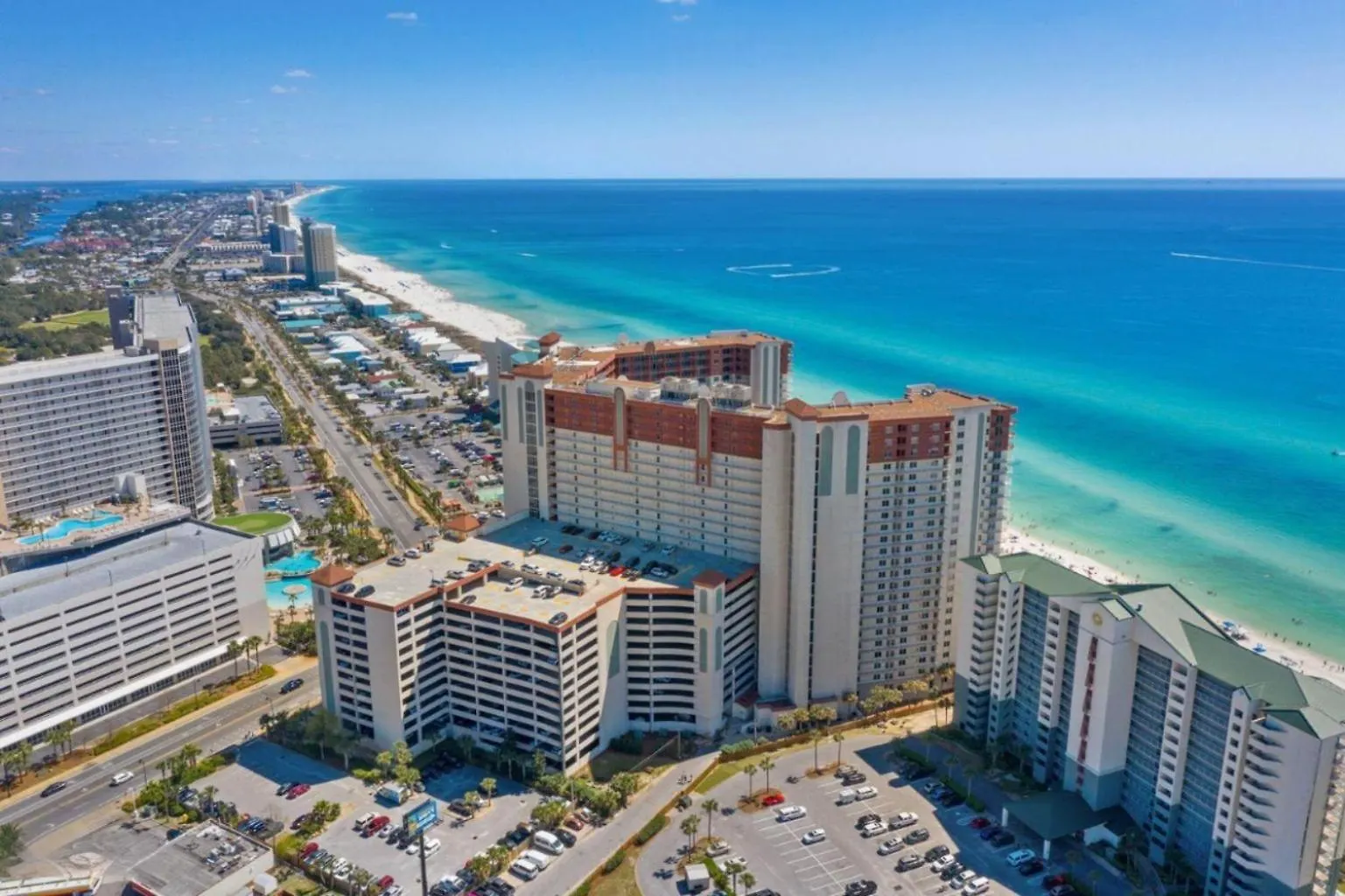 Apartment Shores Of Panama 1804 - 2 Bedroom Bunkroom Sleeps 8, Updated! Free Fun, Condo Panama City Beach